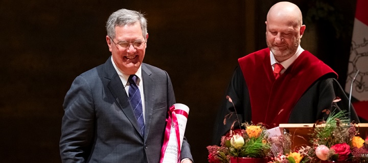 Mark Musen awarded honorary degree