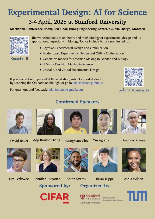 Experimental Design: AI for Science